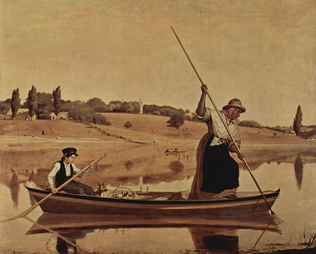 Pesca dell'anquilla a Setauket - New York State Historical Association, Fenimore Art Museum
